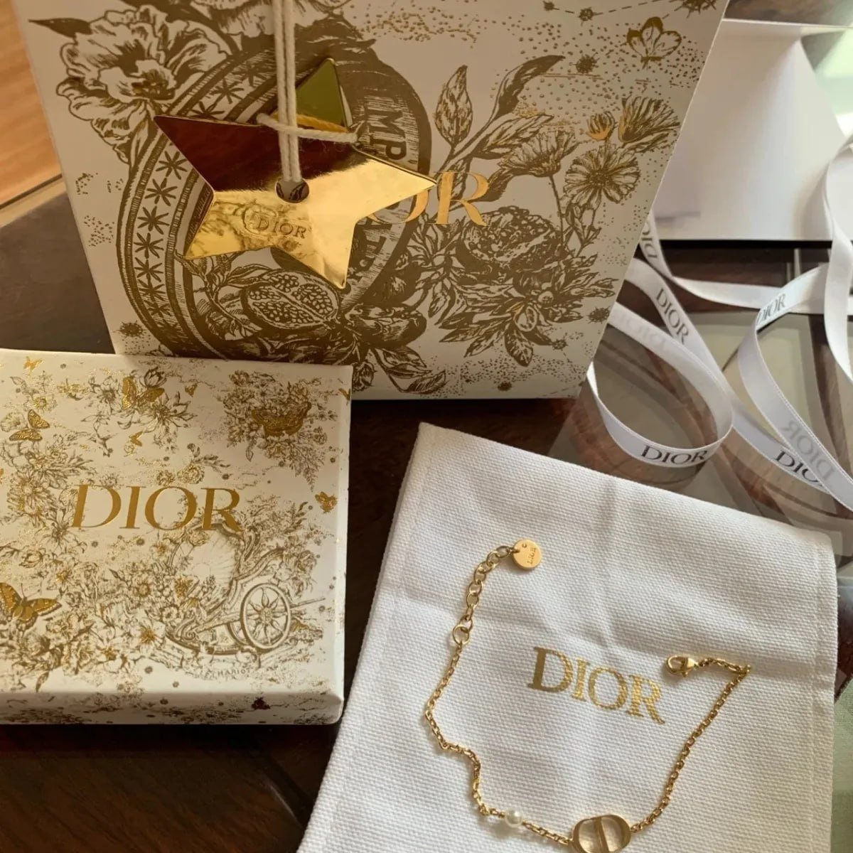 Dior bracelet necklace -2