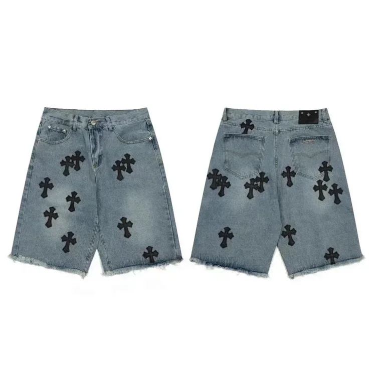 Chrome Hearts Jeans Short    