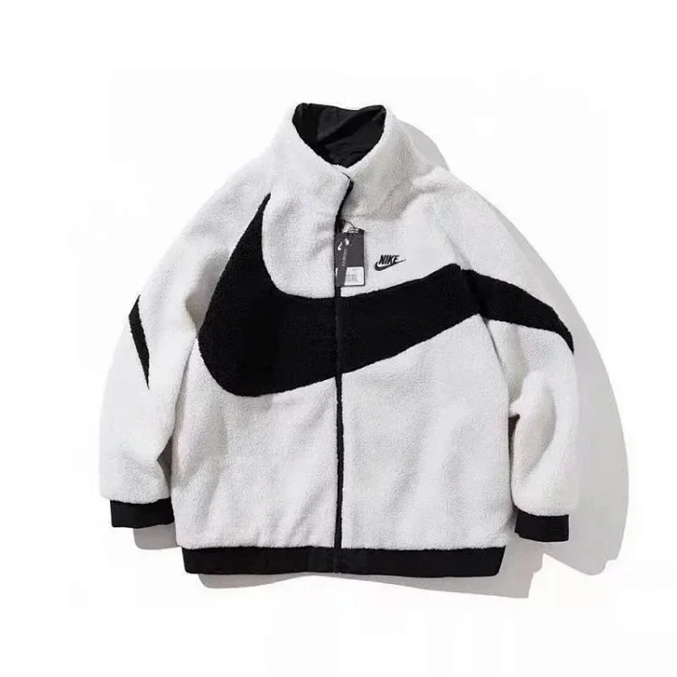 NIKE lamb wool coat