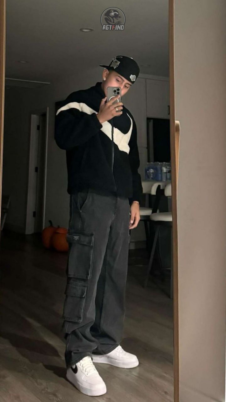 NIKE lamb wool coat -3