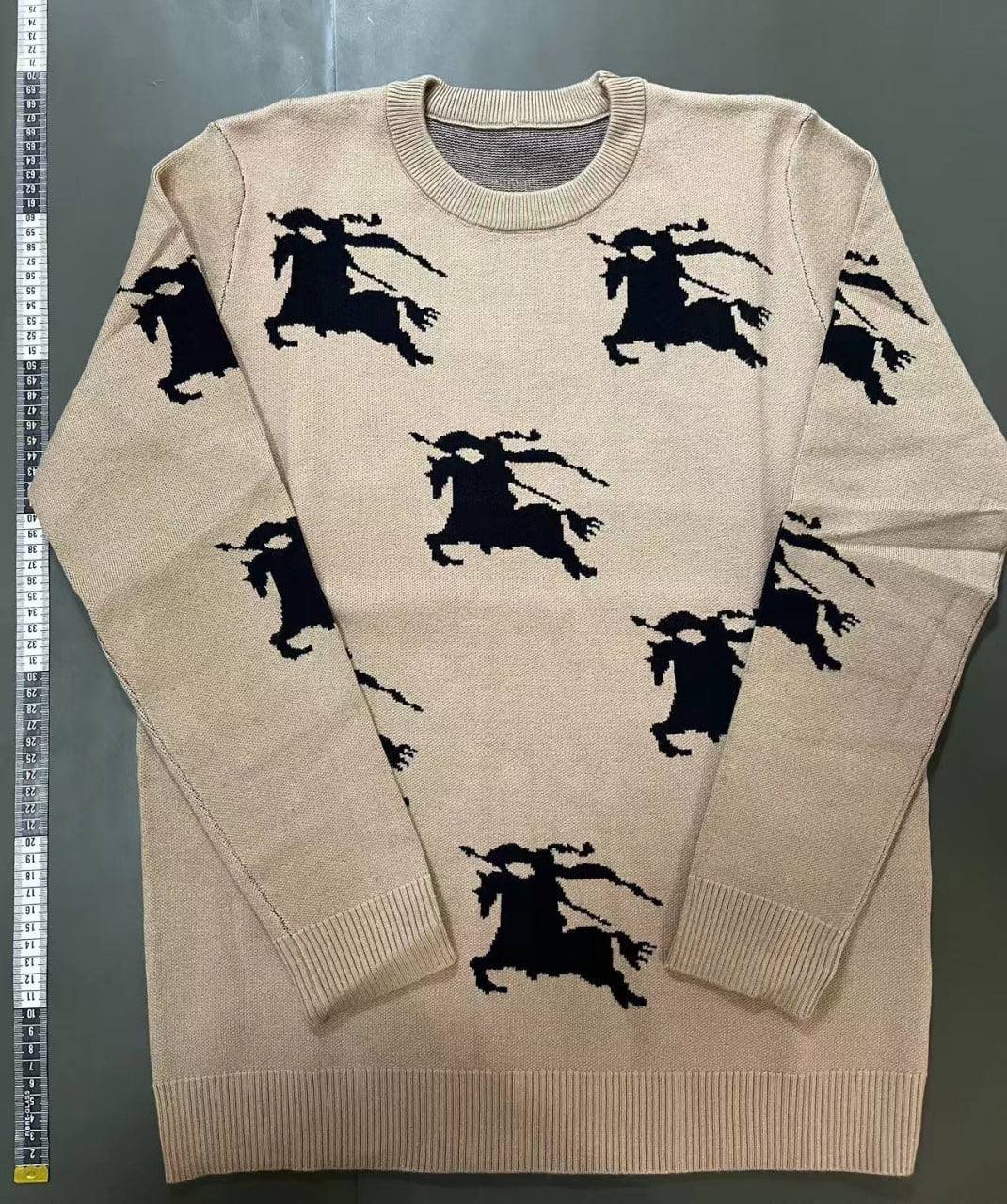 BURBERRY AND BALENCIAGA SWEATER -2