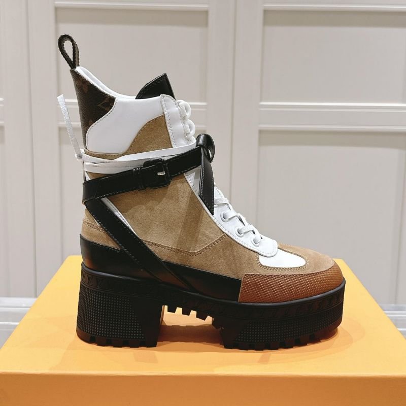 Classic High Heel Martin Boots -2