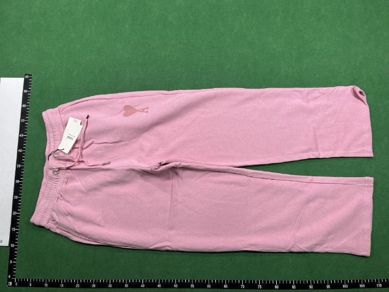 Ami Paris Heart Logo Pants -3