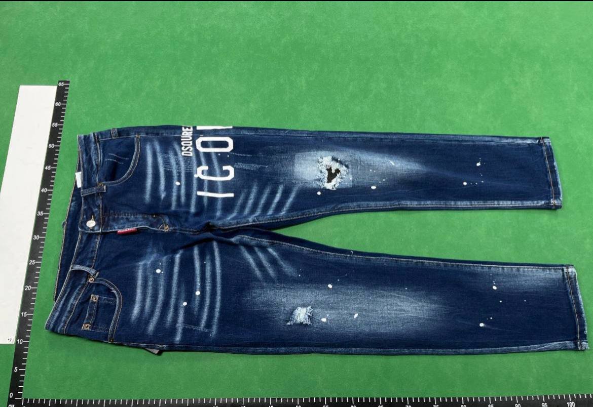 Amiri Angel Print Distressed Jeans [DSQ2] -2
