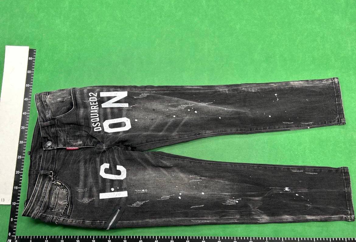 Amiri Angel Print Distressed Jeans [DSQ2] -3