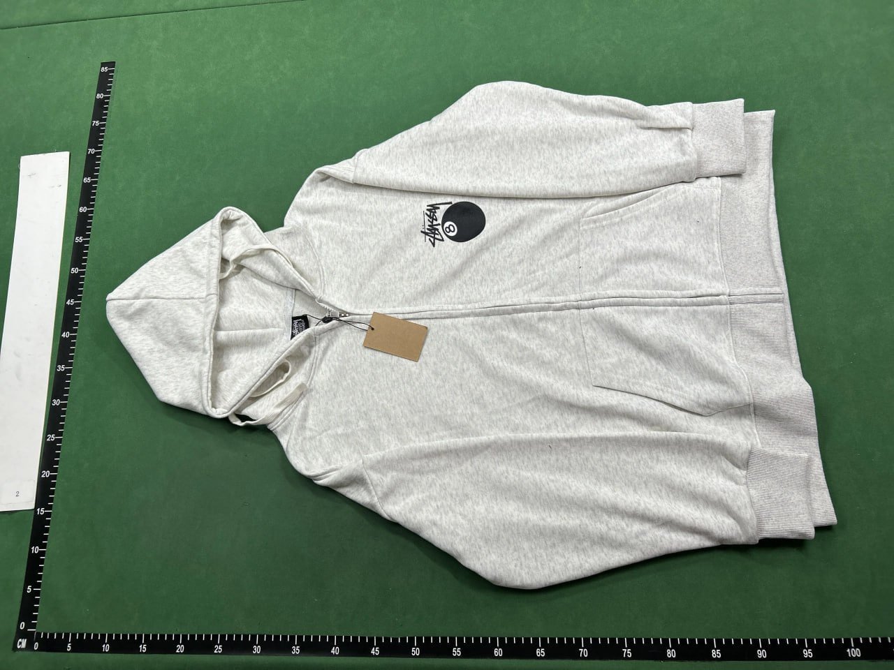 Stussy World Tour Zip-Up Hoodie -3