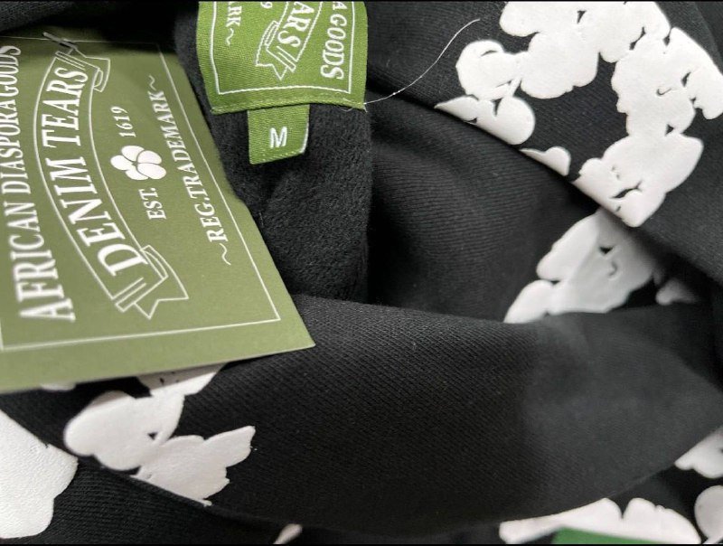 Denim Tears Flower Print Hoodie & Jogger Set -1