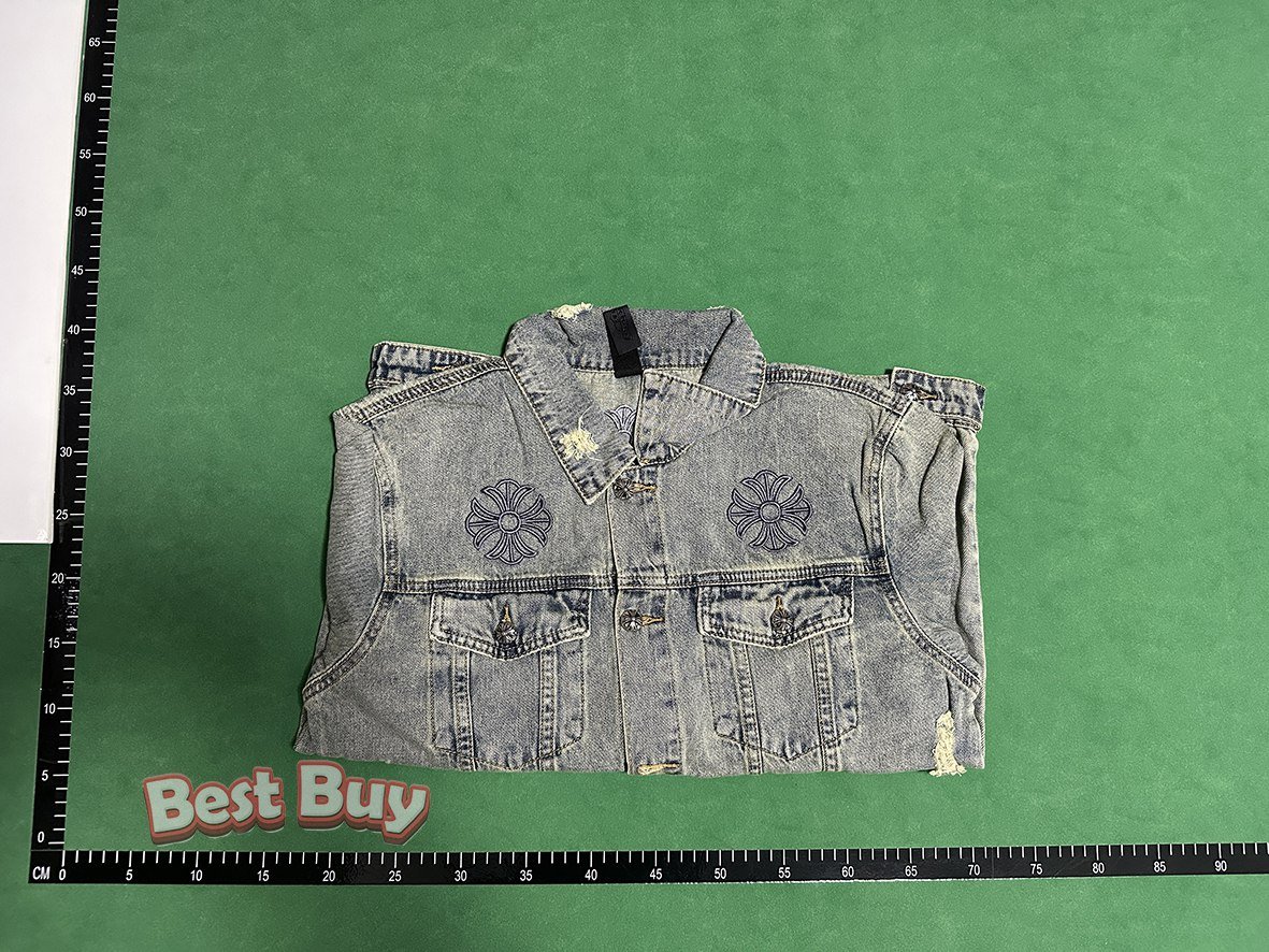 Chrome Hearts Cross Denim Jacket [5 Colors Available] -3