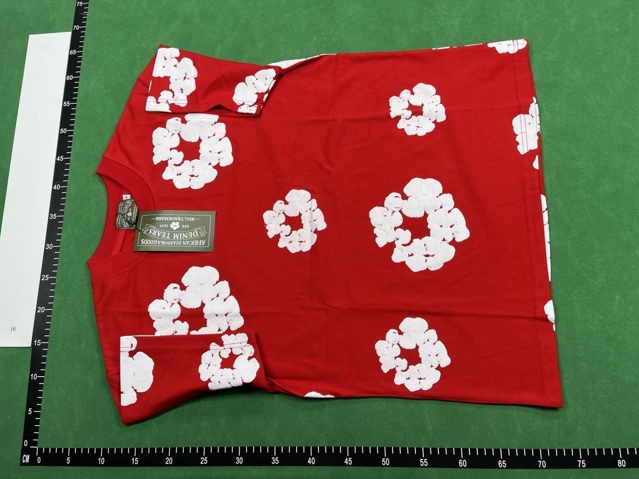 Demin Tears T-Shirt/Shorts Set -1