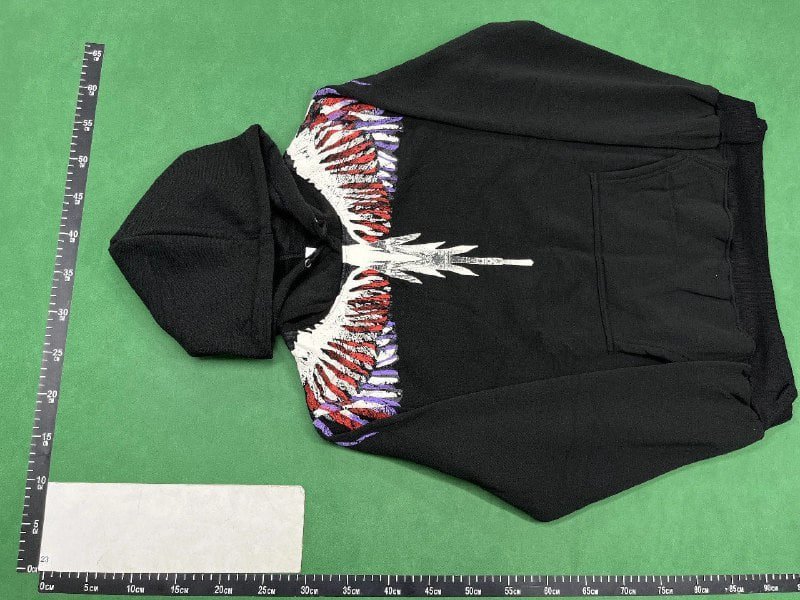 Marcelo Burlon County of Milan Wing Print Hoodie [40CP] -2