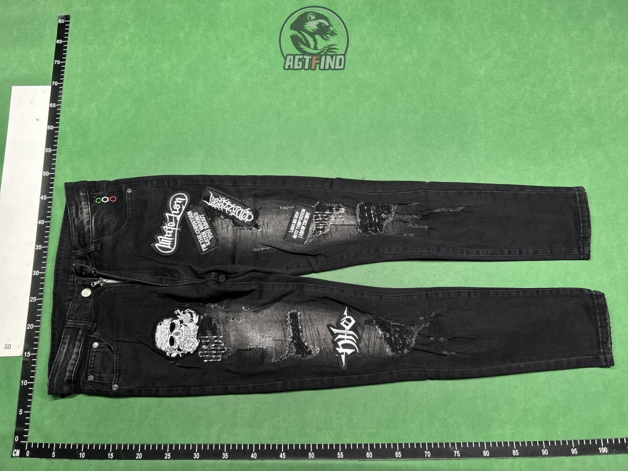 Revenge Jeans [Lace-Up Design] -3