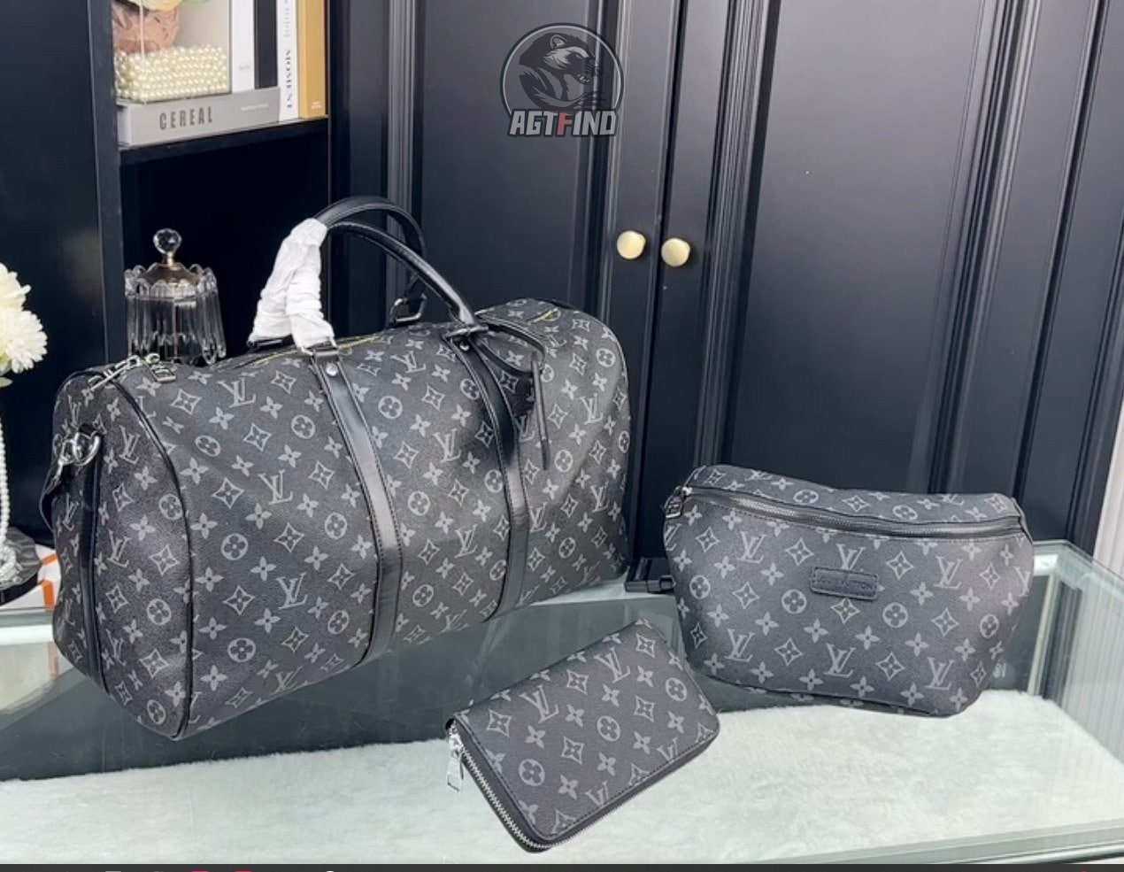 Burberry Vintage Check Accessories Three-Piece Set -2