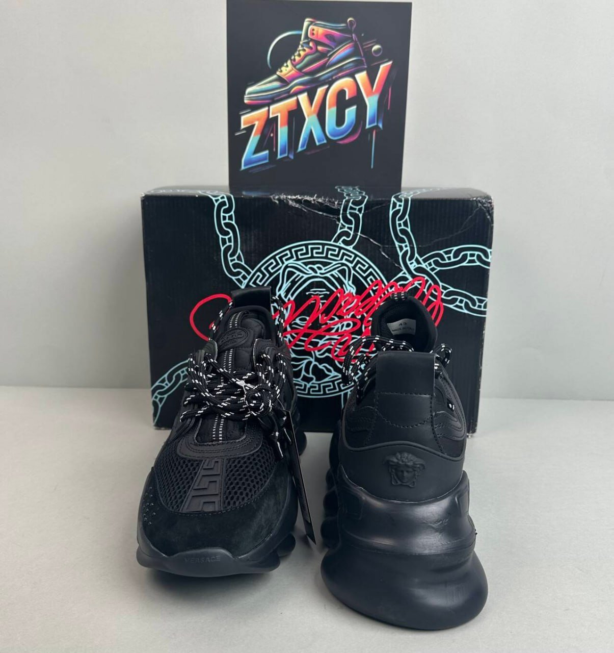 Versace Chain Reaction Sneakers -2