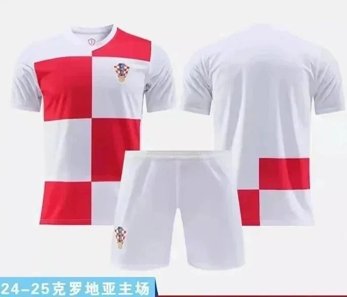 2024 European Cup Croatia Modric Perisic Same Jersey-1092                   -5