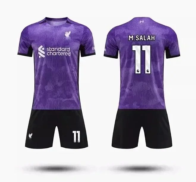 Liverpool Salah and Arnold same jersey-1098                   -3