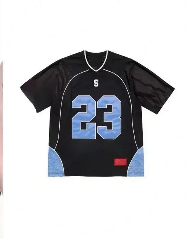 Tem Teng same style embroidery splicing mesh breathable quick-drying men's and women's T-shirt-1921                   -2