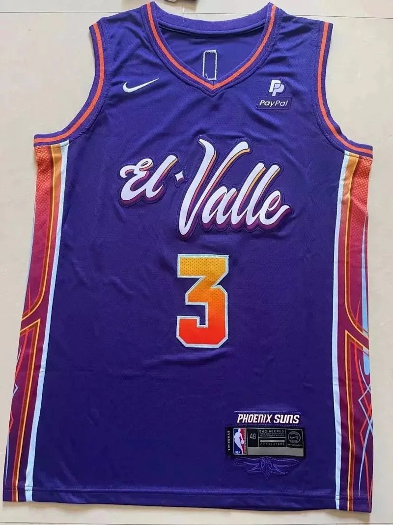 NBA Durant loose breathable purple sleeveless basketball vest jersey-1948                   -5