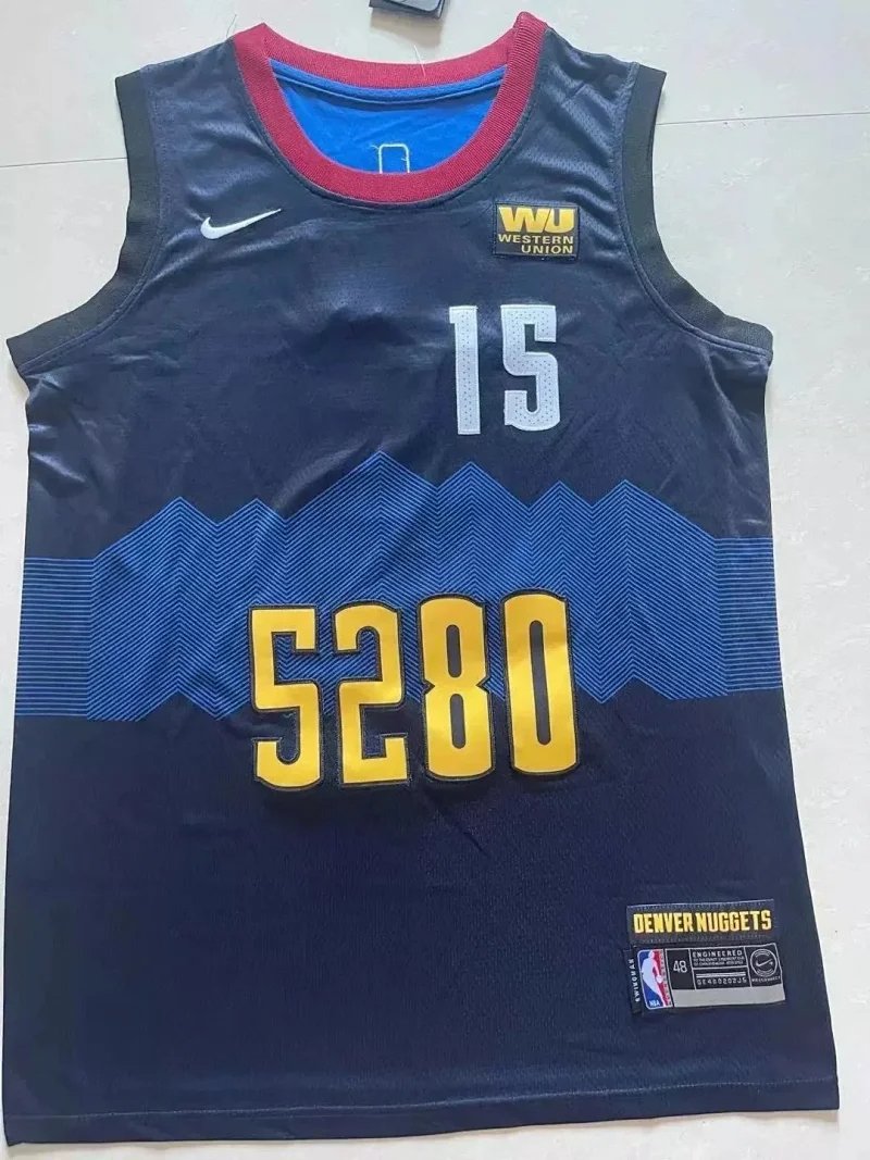 Jokic embroidered basketball mid-length jersey（10 styles)-1951                   -5