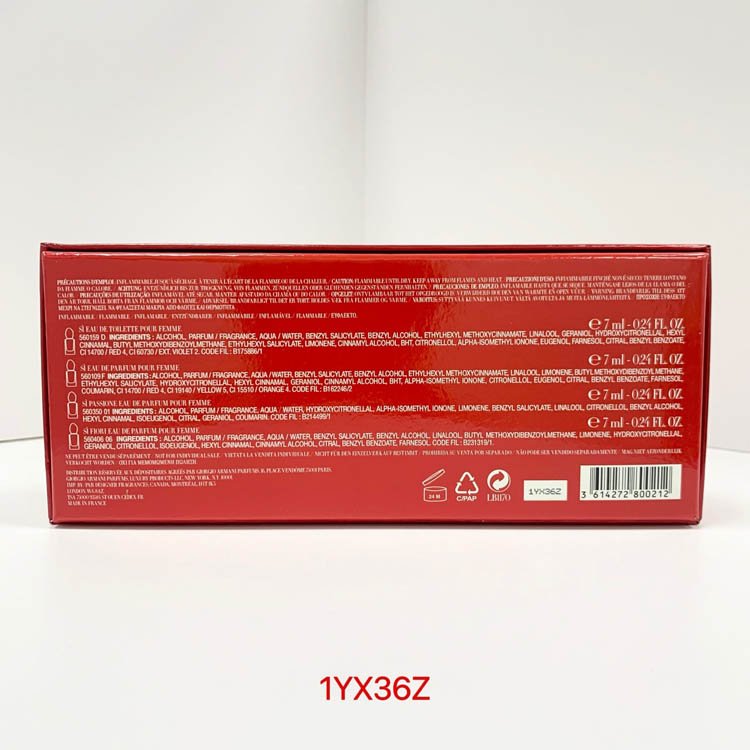 Armani Love Fragrance Sample 4-Piece Set-3270                   -2