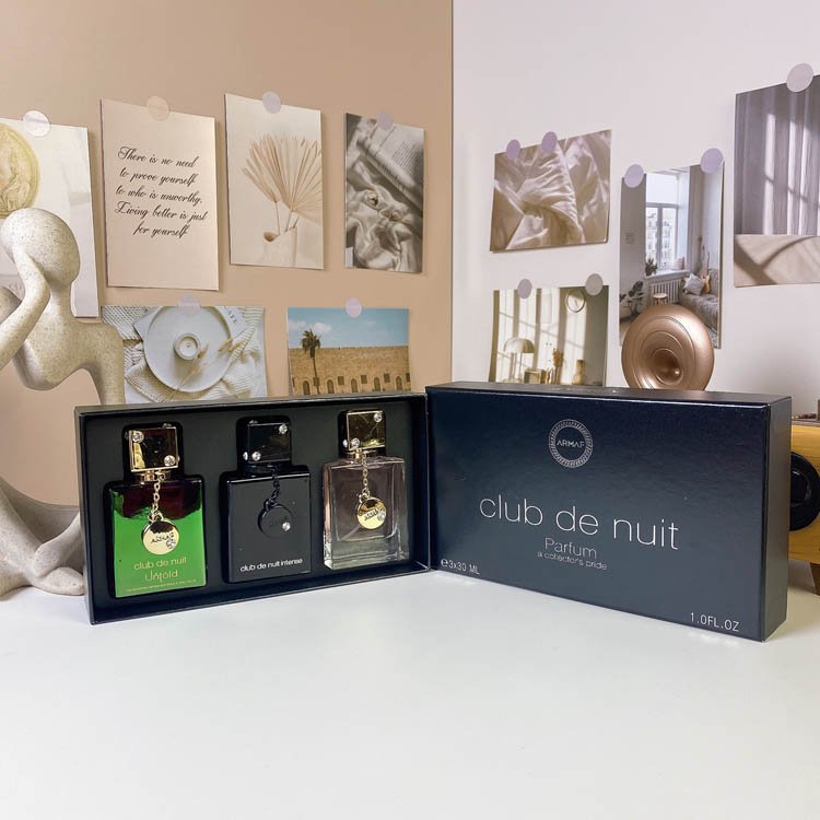 AMAFF Black Box Sample Three-piece Perfume Set-3219                  